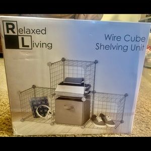 Wire cube organizer